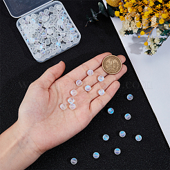 120Pcs Synthetic Moonstone Beads Strands&nbsp;G-PA0001-75B