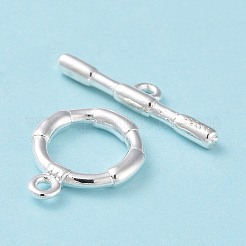 Eco-friendly Brass Toggle Clasps&nbsp;KK-D082-15S