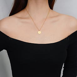 Stylish 304 Stainless Steel Star of David Pendant Necklace for Women's Daily Wear&nbsp;LS-NW9851-1