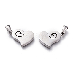 Tarnish Resistant 304 Stainless Steel Pendants&nbsp;LS-STAS-Z006-18P