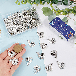 80pcs Alloy Pendants&nbsp;PALLOY-SC0004-34