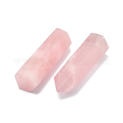 Single Terminated Pointed Natural Rose Quartz Display Decoration&nbsp;G-F715-115B