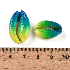 Spray Paint Cowrie Shell Beads&nbsp;SHEL-S274-01C