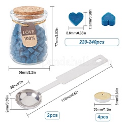 Sealing Wax Particles Kits for Retro Seal Stamp&nbsp;DIY-CP0003-60S