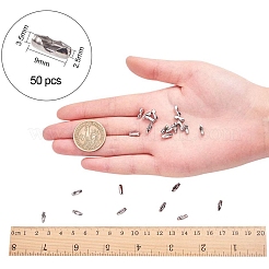 ディーネックレス作り  304ステンレススチールボールチェーン、ボールチェーンコネクター付き  ステンレス鋼色  2.5mm  約20m /ロール&nbsp;DIY-PH0001-53P