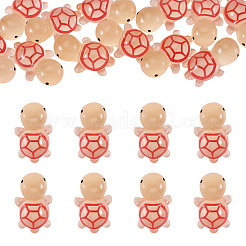 12Pcs Luminous Translucent Resin Sea Animal Cabochons&nbsp;RESI-TA0004-56A
