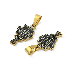 Ion Plating(IP) 304 Stainless Steel Manual Polishing Pendants&nbsp;STAS-C075-25G