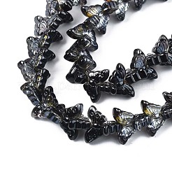 Electroplate Glass Beads Strand&nbsp;EGLA-S188-25-C01
