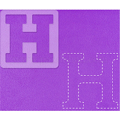 Acrylic Earring Handwork Template&nbsp;TOOL-WH0156-003