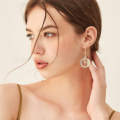 200Pcs Brass Hoop Earring Findings&nbsp;KK-CN0002-15