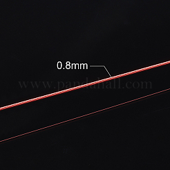 Round Copper Wire for Jewelry Making&nbsp;CWIR-BC0009-0.8mm-17