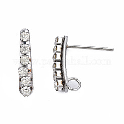 304 Stainless Steel Stud Earrings Findings&nbsp;STAS-N092-140