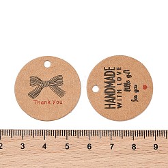 100Pcs Paper Word Printed Gift Tags&nbsp;CDIS-H007-03A