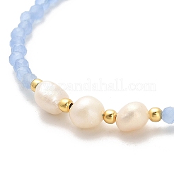 Pearl Beaded Bracelets&nbsp;BJEW-E098-03G