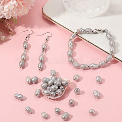 50Pcs Large Hole Pearl Beads&nbsp;PEAR-LT0001-09B