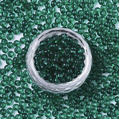 6/0 Transparent Glass Seed Beads&nbsp;SEED-S040-09A-05