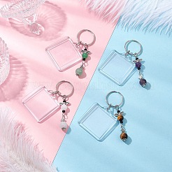 4Pcs Acrylic Keychain&nbsp;KEYC-JKC01200