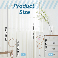 2Pcs Iron Plant Hanger&nbsp;HJEW-OC00169