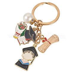 Acrylic & Alloy Enamel Keychain&nbsp;KEYC-TAC00054