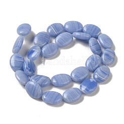 Synthetic Blue Lace Agate Beads Strands&nbsp;G-NH0017-F04-03