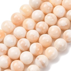 天然石イエロージェイド翡翠ビーズ連売り  スムーズなラウンド  12~12.5mm  穴：1.5mm  約30~34個/連  14.76~15.75''（37.5~40センチメートル）&nbsp;G-T150-A07-12mm