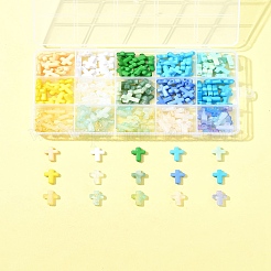 270Pcs 18 Styles Opaque Acrylic Beads&nbsp;SACR-FS0001-41A