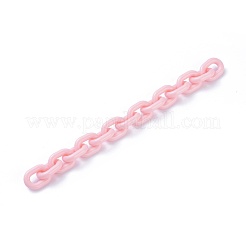 Acrylic Handmade Cable Chains&nbsp;AJEW-JB00527-04