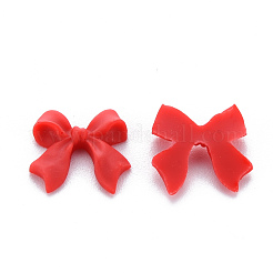 オペーク樹脂カボション  蝶結び  ミックスカラー  10.5x10x2.5mm&nbsp;X-CRES-Q216-012