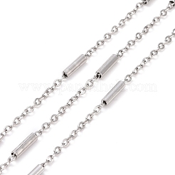 Tarnish Resistant Handmade 304 Stainless Steel Cable Chains&nbsp;CHS-G003-11P-A