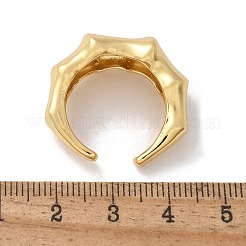 Brass Cuff Rings&nbsp;RJEW-C120-17G