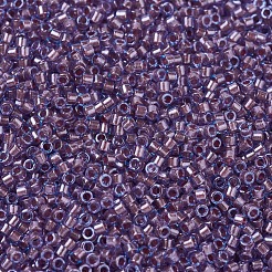 MIYUKIデリカビーズ  シリンダー  日本製シードビーズ  11/0  （db0922)輝くオーキッドライニングアクア  1.3x1.6mm  穴：0.8mm  約20000個/袋  100 G /袋&nbsp;SEED-J020-DB0922