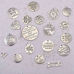 40Pcs 20 Style Tibetan Style Alloy Pendants&nbsp;TIBEP-SZ0001-03