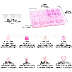 Pink Color Theme DIY Jewerly Making Kit&nbsp;DIY-FS0008-78