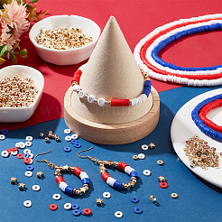 DIY Independence Day Bracelet Making Kit&nbsp;DIY-NB0008-49