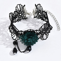 Rose Flower Lace Anklets for Women&nbsp;FS-WGE6489-01