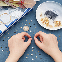 DIY Star Hoop Earring Making Kit&nbsp;DIY-AR0002-60