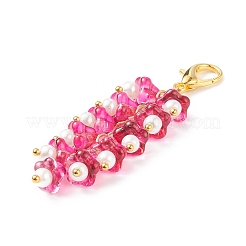 Trumpet Flower Glass Pendant Decorations&nbsp;HJEW-JM00800-02