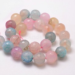 Natural Agate Bead Strands&nbsp;G-G882-14mm-C07