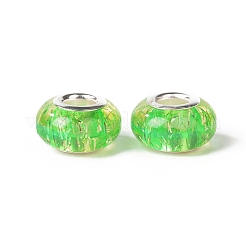 Rondelle Resin European Beads&nbsp;RPDL-A001-01-09