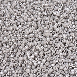 MIYUKIデリカビーズ  シリンダー  日本製シードビーズ  11/0  （db1538)不透明ライトスモークセイロン  1.3x1.6mm  穴：0.8mm  約2000個/10g&nbsp;X-SEED-J020-DB1538