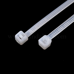ナイロンケーブルタイ  タイラップ  ジップタイ  ホワイト  105x4.5x3.5mm  1000個/袋&nbsp;FIND-WH0110-686