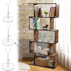 3 Bags 3 Styles Adjustable Height Plastic Doll Display Stands&nbsp;ODIS-FG0002-31