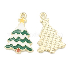 Alloy Enamel Pendants&nbsp;X-ENAM-J649-18LG