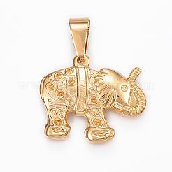 304 Stainless Steel Pendant Rhinestone Settings&nbsp;STAS-H372-39G
