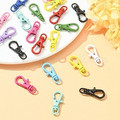20Pcs Spray Painted Alloy Swivel Clasps&nbsp;FIND-YW0001-80