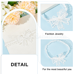 Polyester Lace Elastic Bridal Garters&nbsp;AJEW-WH0007-29
