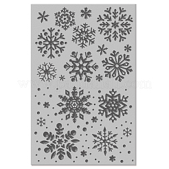レーザー加工可能なゴム  スタンプ彫刻機用DIY工芸品  スノーフレーク  100x65x3mm&nbsp;DIY-WH0650-029