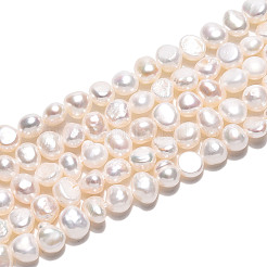 Natural Cultured Freshwater Pearl Beads Strands&nbsp;PEAR-N027-01B
