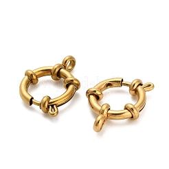 304 Stainless Steel Spring Ring Clasps&nbsp;STAS-K288-03D-G
