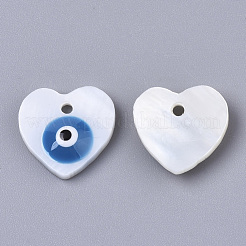 Natural Freshwater Shell Charms&nbsp;SHEL-N026-36B